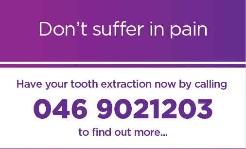 Dont Suffer in pain have your tooth extracted